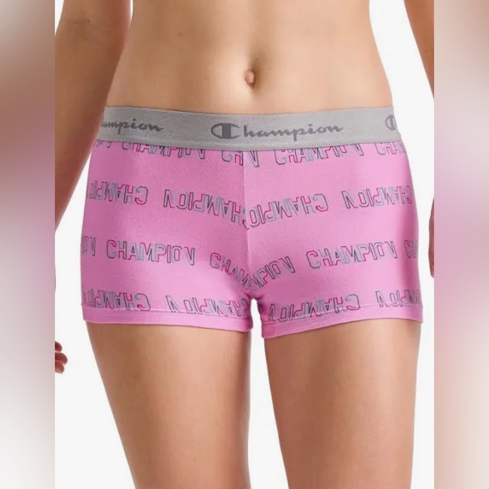 $6 Add-On | Champion Pink Boyshorts